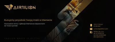 Airtilion - Strony internetowe